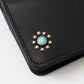 HTC MULTIPLE FLOWER TQ CARD CASE - BLACK