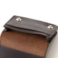 HTC MULTIPLE FLOWER TQ CARD CASE - BROWN