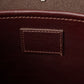 HERITAGE LEATHER ALL LATIGO LEATHER TOTE BAG  W/CLOSURE STRAP - BROWN LATIGO