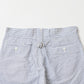 KEATON CHASE USA SEERSUCKER STRIPE BERMUDA SHORT W/BUCKLE BACK