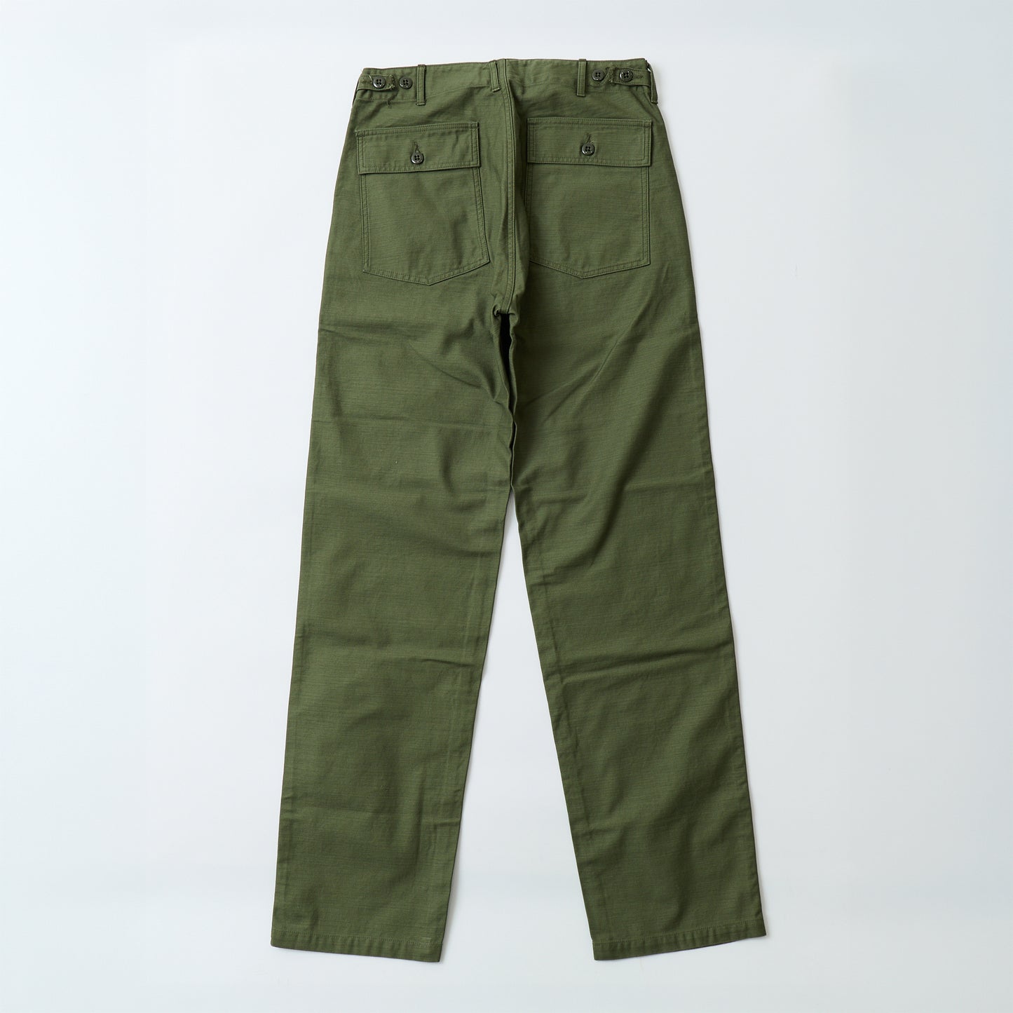EMPIRE & SONS FATIGUE PANT MILITARY SLUB BACK SATEEN TAPERED WIDE FIT