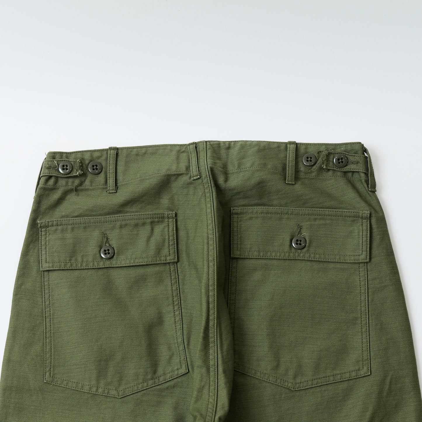 EMPIRE & SONS FATIGUE PANT MILITARY SLUB BACK SATEEN TAPERED WIDE FIT