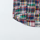 KEATON CHASE USA L/S CLASSIC FIT FULL OPEN BD SHIRT COTTON PATCHWORK MADRAS CHECK - #9