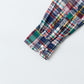 KEATON CHASE USA L/S CLASSIC FIT FULL OPEN BD SHIRT COTTON PATCHWORK MADRAS CHECK - #9