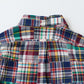 KEATON CHASE USA L/S CLASSIC FIT FULL OPEN BD SHIRT COTTON PATCHWORK MADRAS CHECK - #9