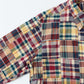KEATON CHASE USA L/S CLASSIC FIT FULL OPEN BD SHIRT COTTON PATCHWORK MADRAS CHECK - #5