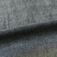 EMPIRE & SONS L/S CONCEALED BUTTON&TAB WORK SHIRT BLACK CHAMBRAY