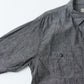 EMPIRE & SONS L/S CONCEALED BUTTON&TAB WORK SHIRT BLACK CHAMBRAY