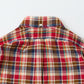 KEATON CHASE USA L/S CLASSIC FIT FULLOPEN BD SHIRT COTTON MADRAS CHECK - 3. RED_BROWN_WHITE_NAVY_GREEN