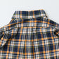 KEATON CHASE USA L/S CLASSIC FIT FULLOPEN BD SHIRT COTTON MADRAS CHECK - 11. NAVY_ORANGE_WHITE