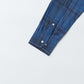 KEATON CHASE USA L/S CLASSIC FIT FULLOPEN BD SHIRT COTTON OVERDYED MADRAS CHECK - A_NAVY_BLUE
