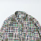 KEATON CHASE USA L/S CLASSIC FIT PULLOVER BD SHIRT COTTON PATCHWORK MADRAS CHECK - #6