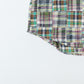 KEATON CHASE USA L/S CLASSIC FIT PULLOVER BD SHIRT COTTON PATCHWORK MADRAS CHECK - #6
