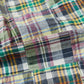 KEATON CHASE USA L/S CLASSIC FIT PULLOVER BD SHIRT COTTON PATCHWORK MADRAS CHECK - #6