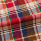 KEATON CHASE USA L/S CLASSIC FIT PULLOVER BD SHIRT MADRAS CHECK INDIA - #3 RED_BROWN_WHITE_NAVY_GREEN