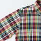 KEATON CHASE USA L/S CLASSIC FIT PULLOVER BD SHIRT MADRAS CHECK INDIA - #5 NAVY_RED_YELLOW_WHITE_GREEN
