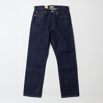 EMPIRE & SONS 5 POCKET TAPERED STRAIGHT PANT 13oz SELVAGE DENIM SANFORIZED ONE WASH - INDIGO