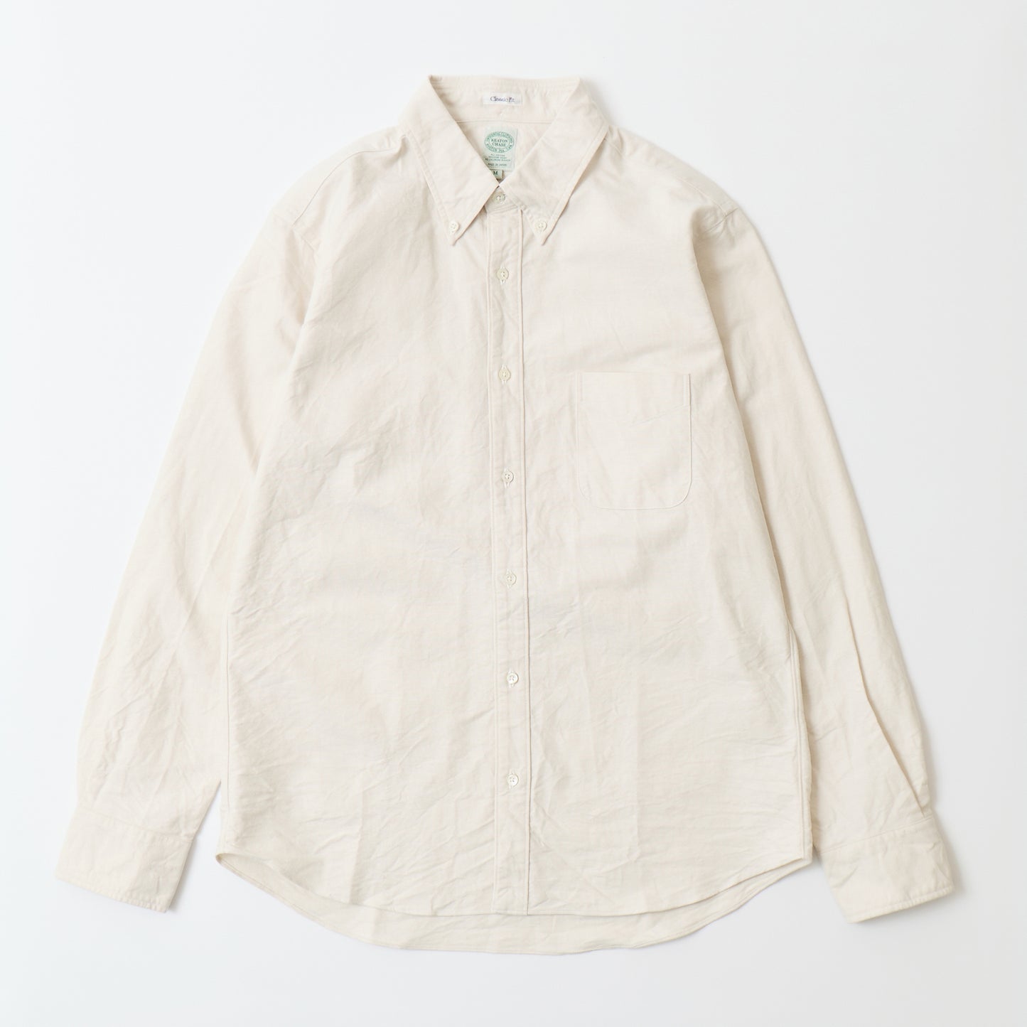 KEATON CHASE USA L/S CLASSIC FIT FULLOPEN BD SHIRT AMERICAN OXFORD - 3 COLORS