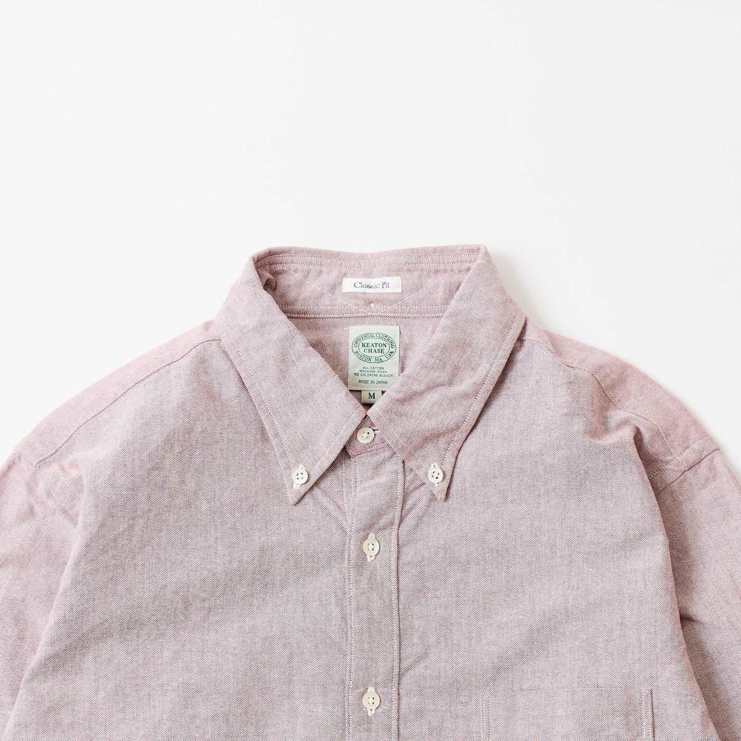 KEATON CHASE USA L/S CLASSIC FIT FULLOPEN BD SHIRT AMERICAN OXFORD - 3 COLORS