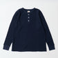 L/S THERMAL HENLEY NECK MIDDLE WEIGHT - 4 COLORS