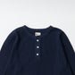 L/S THERMAL HENLEY NECK MIDDLE WEIGHT - 4 COLORS
