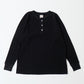 L/S THERMAL HENLEY NECK MIDDLE WEIGHT - 4 COLORS