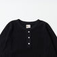 L/S THERMAL HENLEY NECK MIDDLE WEIGHT - 4 COLORS