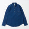 INDIGO W/BEIGE STITCH