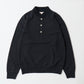 FELCO 10oz FRENCH TERRY CLASSIC FIT BAND COLLAR HENLEY SNAP - 6 COLORS