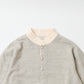 FELCO 10oz FRENCH TERRY CLASSIC FIT BAND COLLAR HENLEY SNAP - 6 COLORS