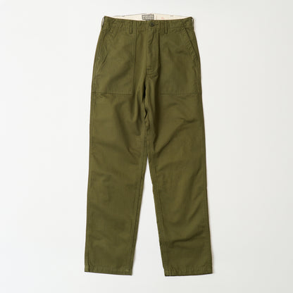 EMPIRE & SONS FATIGUE PANT HERRINGBONE ONE WASH TAPERED WIDE FIT