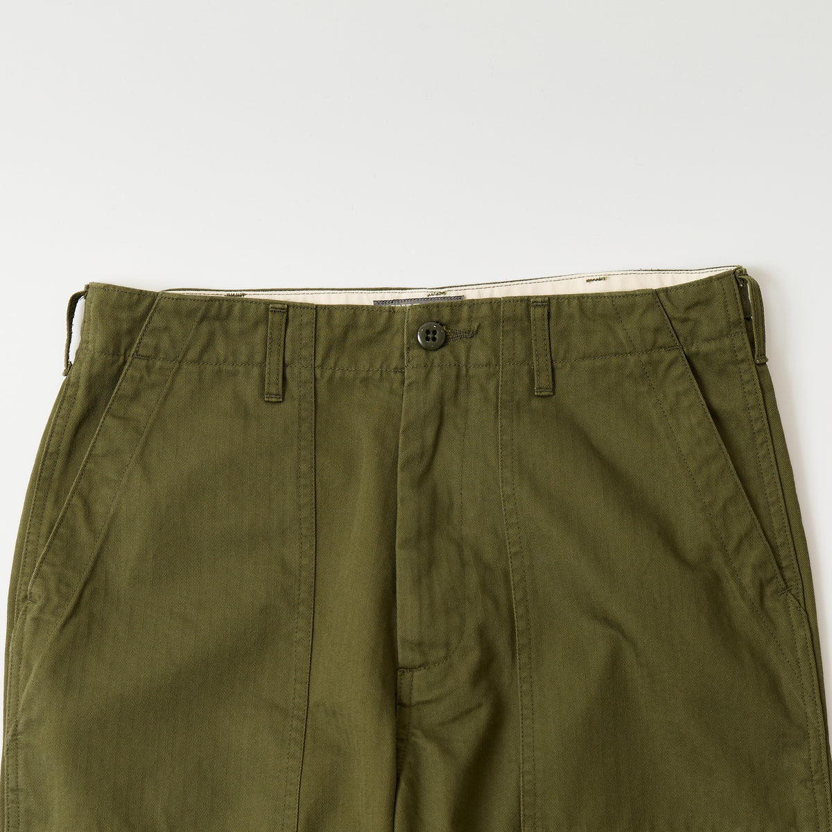 EMPIRE & SONS FATIGUE PANT HERRINGBONE ONE WASH TAPERED WIDE FIT