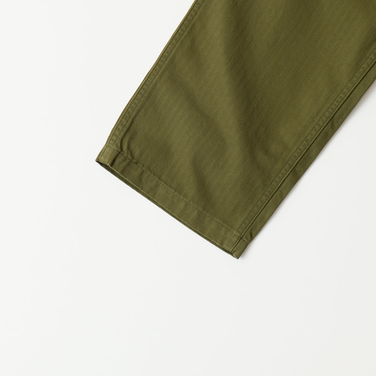EMPIRE & SONS FATIGUE PANT HERRINGBONE ONE WASH TAPERED WIDE FIT
