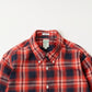 KEATON CHASE USA L/S CLASSIC FIT FULL OPEN BD SHIRT TWILL TARTAN CHECK - 2 COLORS