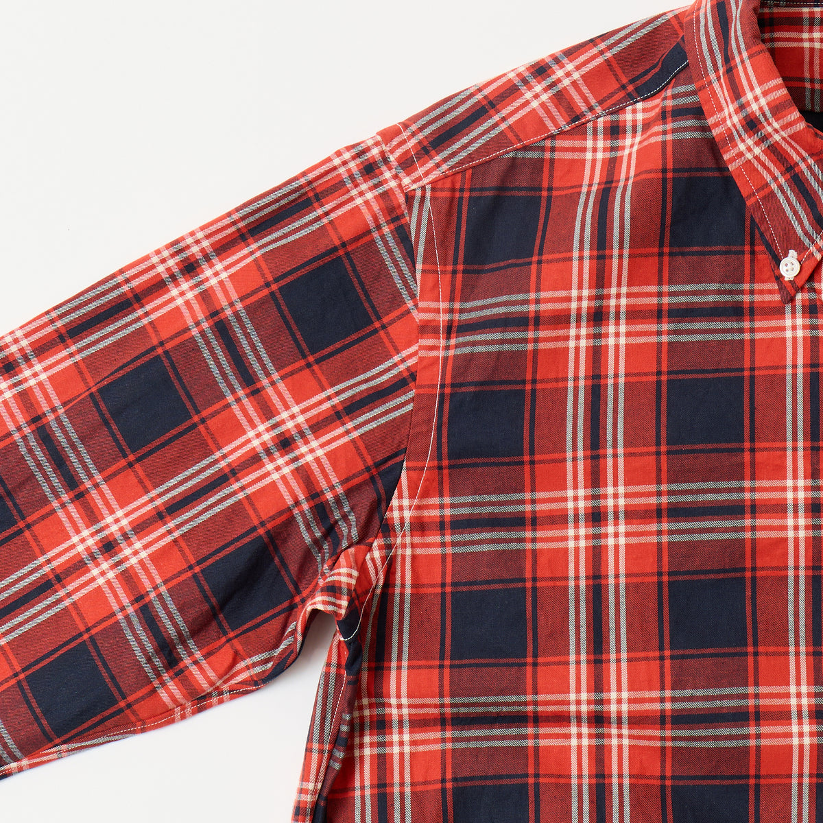 KEATON CHASE USA L/S CLASSIC FIT FULL OPEN BD SHIRT TWILL TARTAN CHECK - 2 COLORS