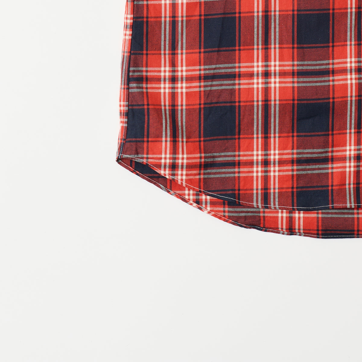 KEATON CHASE USA L/S CLASSIC FIT FULL OPEN BD SHIRT TWILL TARTAN CHECK - 2 COLORS