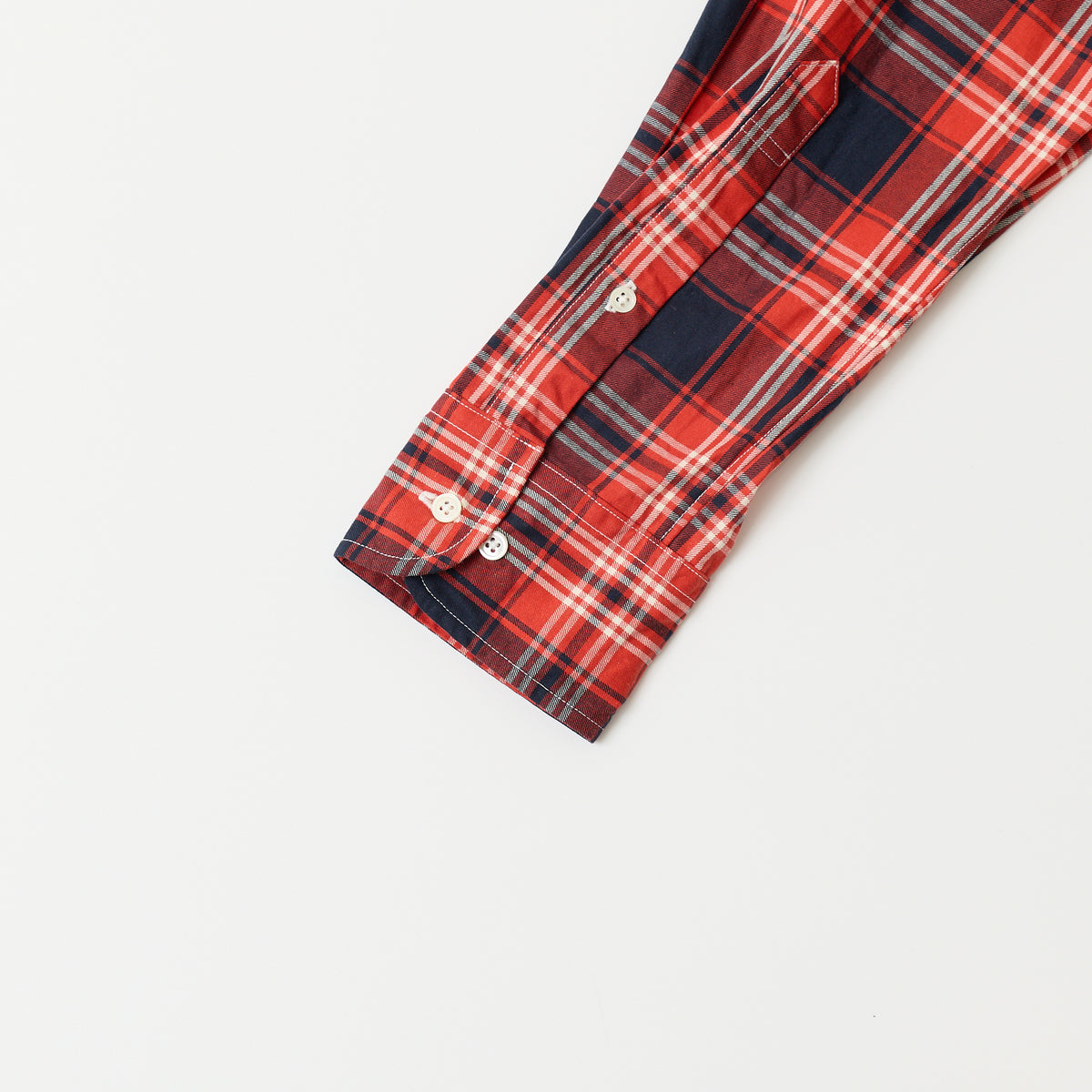 KEATON CHASE USA L/S CLASSIC FIT FULL OPEN BD SHIRT TWILL TARTAN CHECK - 2 COLORS