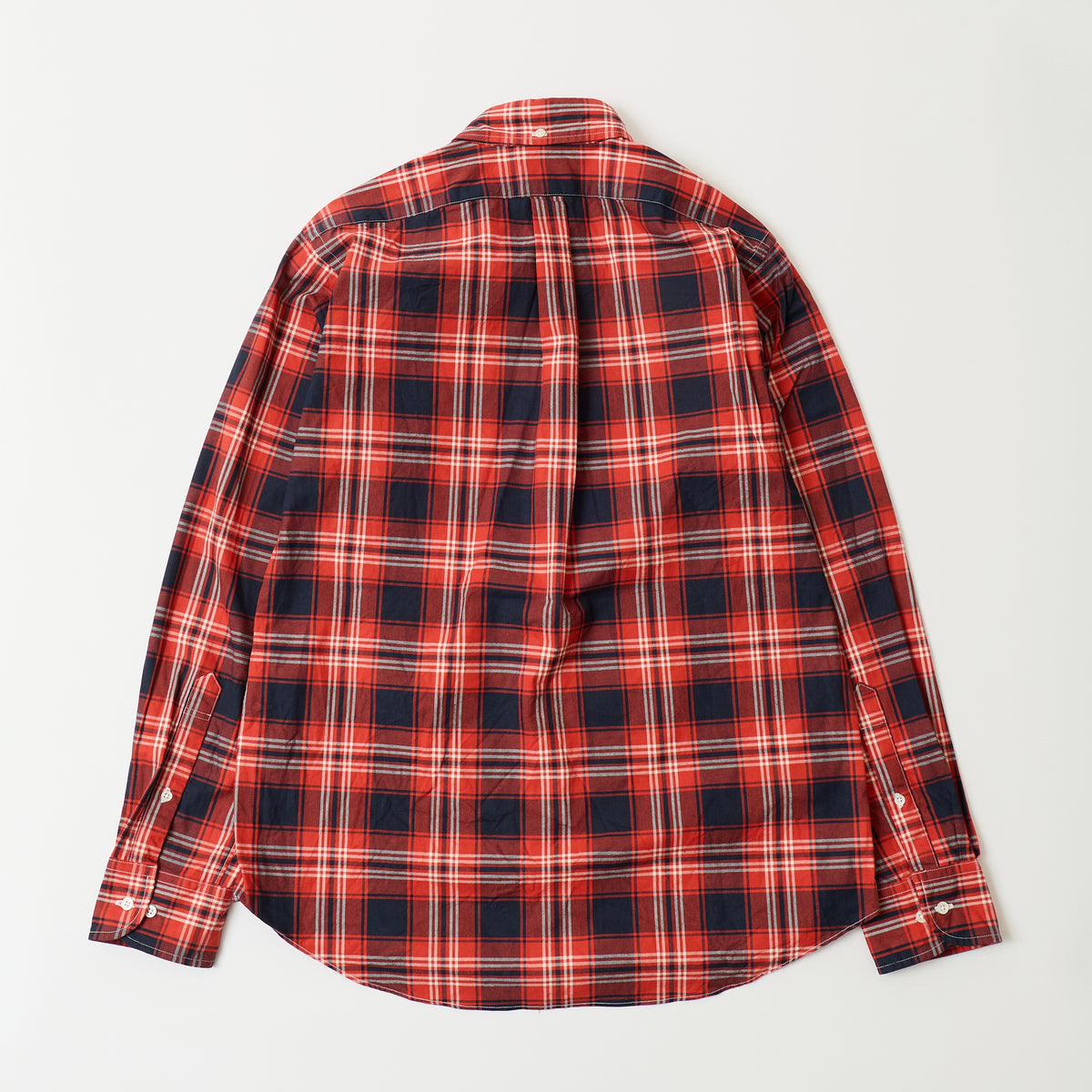 KEATON CHASE USA L/S CLASSIC FIT FULL OPEN BD SHIRT TWILL TARTAN CHECK - 2 COLORS