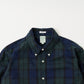 KEATON CHASE USA L/S CLASSIC FIT FULL OPEN BD SHIRT TWILL TARTAN CHECK - 2 COLORS