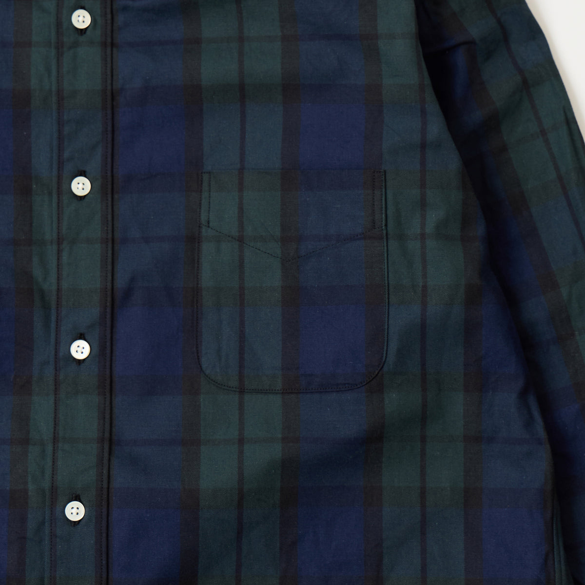 KEATON CHASE USA L/S CLASSIC FIT FULL OPEN BD SHIRT TWILL TARTAN CHECK - 2 COLORS