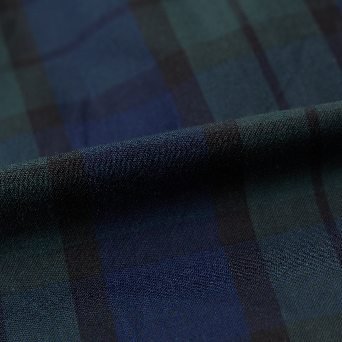 KEATON CHASE USA L/S CLASSIC FIT FULL OPEN BD SHIRT TWILL TARTAN CHECK - 2 COLORS