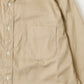 KEATON CHASE USA L/S CLASSIC FIT FULL OPEN BD SHIRT 20s COTTON DYED TWILL