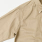 KEATON CHASE USA L/S CLASSIC FIT FULL OPEN BD SHIRT 20s COTTON DYED TWILL