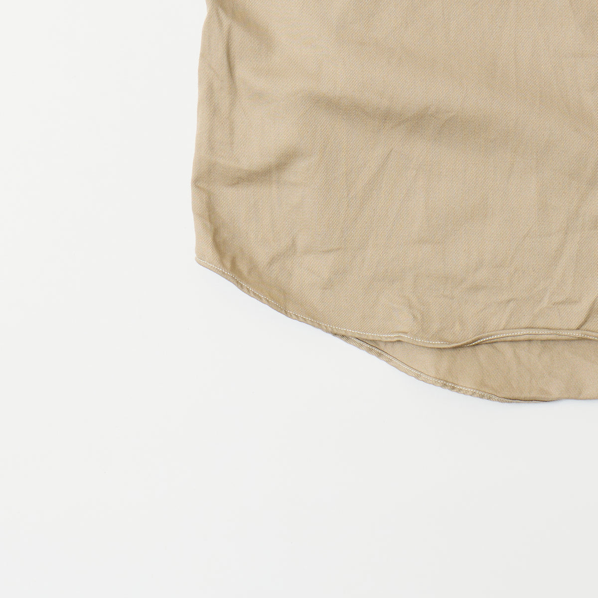 KEATON CHASE USA L/S CLASSIC FIT FULL OPEN BD SHIRT 20s COTTON DYED TWILL