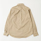 KEATON CHASE USA L/S CLASSIC FIT FULL OPEN BD SHIRT 20s COTTON DYED TWILL