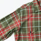 EMPIRE & SONS WORK SHIRT JACKET - COTTON TWILL CHECK - 2.DK OLIVE DK RED SAGE WHITE
