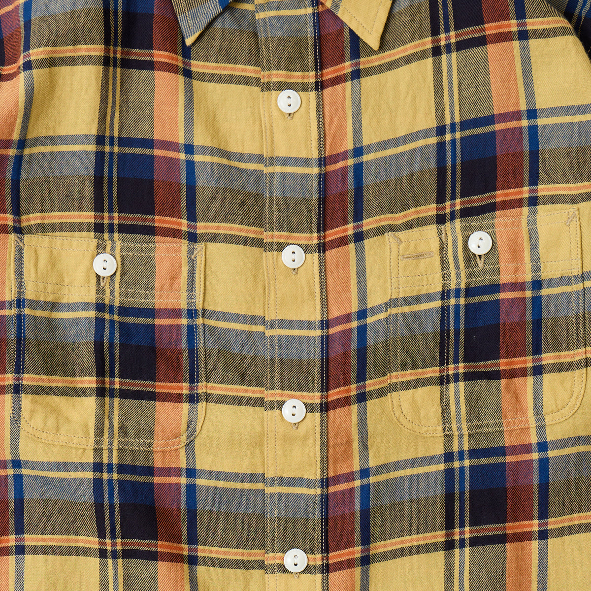 EMPIRE & SONS L/S WORK SHIRT LT WEIGHT ORGANIC TWILL CHECK - #3