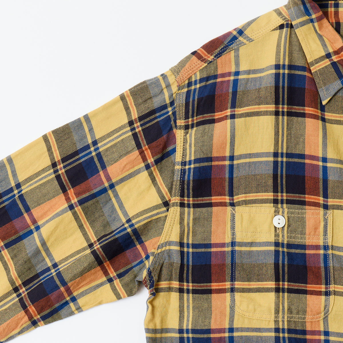 EMPIRE & SONS L/S WORK SHIRT LT WEIGHT ORGANIC TWILL CHECK - #3