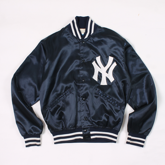 FELCO VINTAGE SATIN STADIUM JACKET - NEW YORK YANKEES