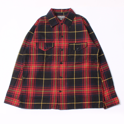 EMPIRE & SONS WORK SHIRT JACKET - COTTON TWILL CHECK